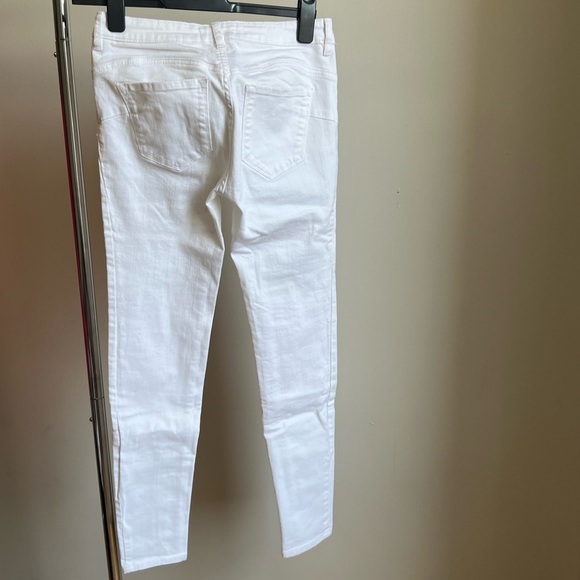 Mango White Push up Jeans in Size 6 - Picture 4 of 8